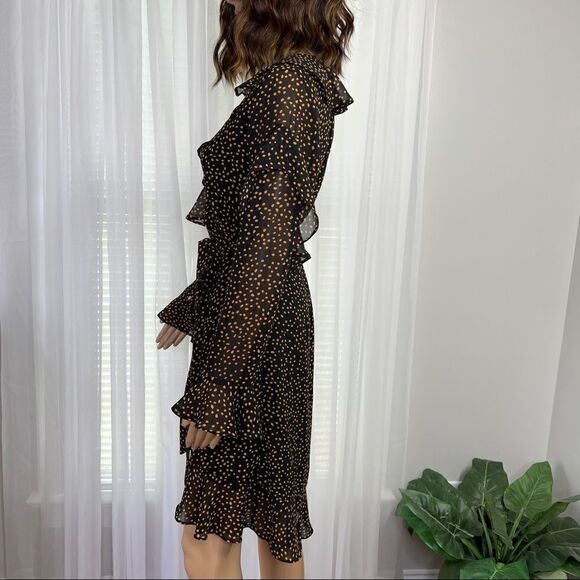 Lucy Paris Romantic Wrap Dress Small - Picture 4 of 11